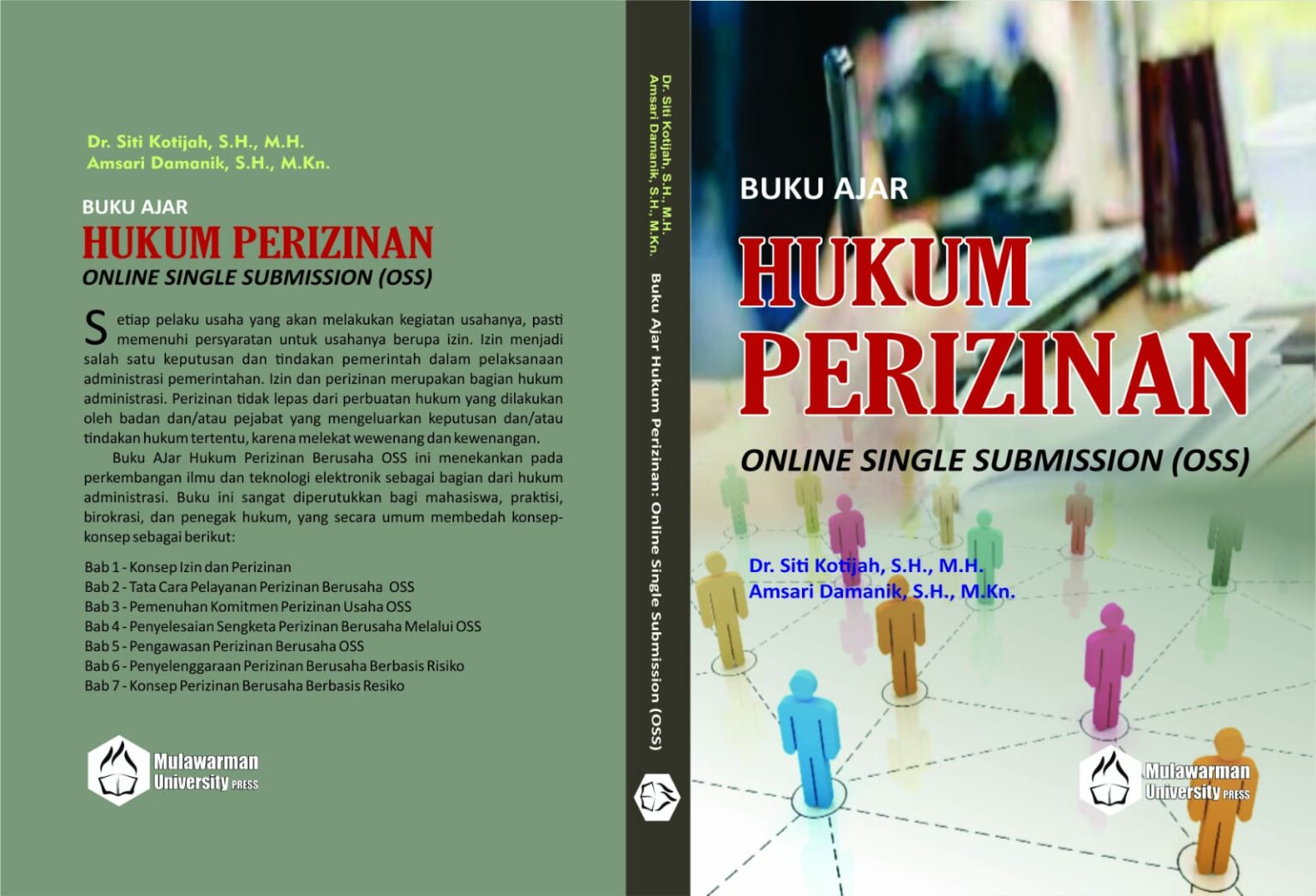 Buku Ajar Hukum Perizinan Online Single Submission Oss Unmul Press